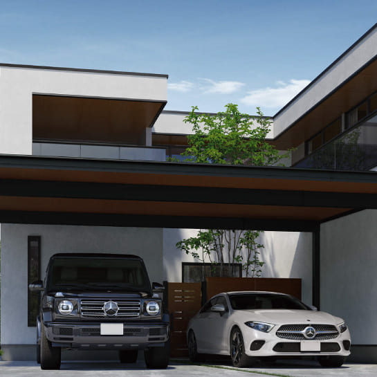 【YKK AP】プレーンルーフ・ジーポート Pro・ルシアス カーポート / サイクルポート・エフルージュ FIRST シリーズ・エフルージュ シリーズ・アリュース シリーズ