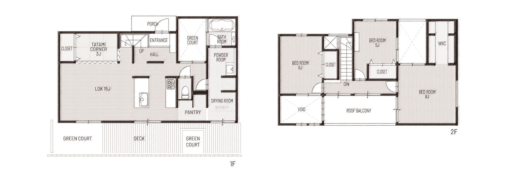 idea concept houseの間取り